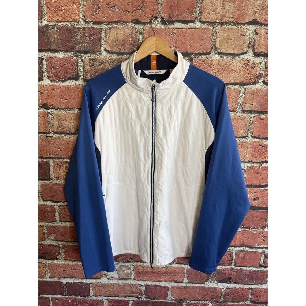Peter Millar Men's Merge Elite Hybrid Jacket Zip Up 4 Way Stretch Size XL